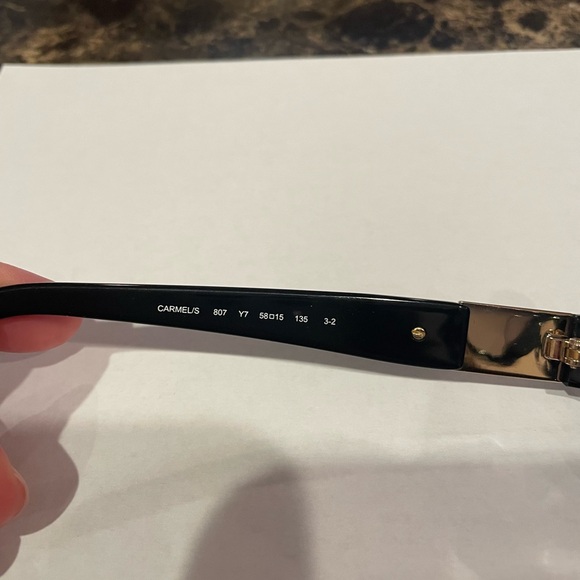 Kate Spade Carmel Black Sunglasses 🕶️ 😎 - Picture 7 of 11